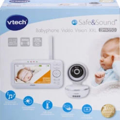 Babyphone Caméra Haute Définition - Ecoute-bébé Vidéo Avec écran 5 Babyphone Caméra Haute Définition - Ecoute-bébé Vidéo Avec écran -Célèbre Jouets Magasin 001659 BM4550 Babyphone VidC3A9o Vision XXL
