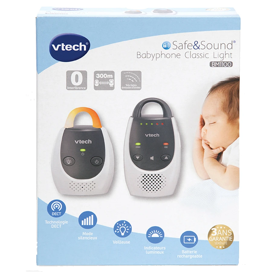 Babyphone Audio Classic Light BM 1100 - Ecoute-bébé Audio 2 Babyphone Audio Classic Light BM 1100 - Ecoute-bébé Audio – Image 2