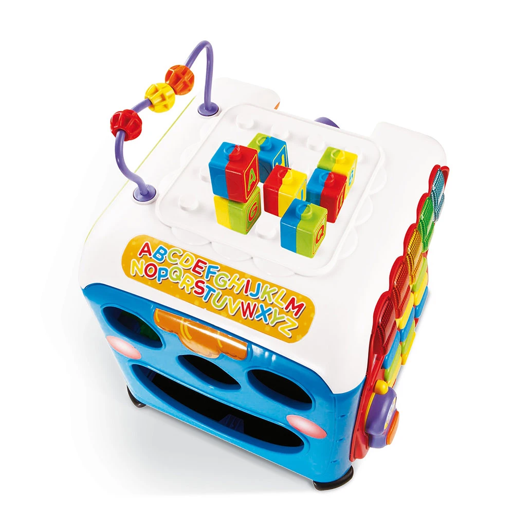 VTECH BABY Jouet éducatif Bébé Maxi Cube Multi-activités 2 VTECH BABY Jouet éducatif Bébé Maxi Cube Multi-activités – Image 2