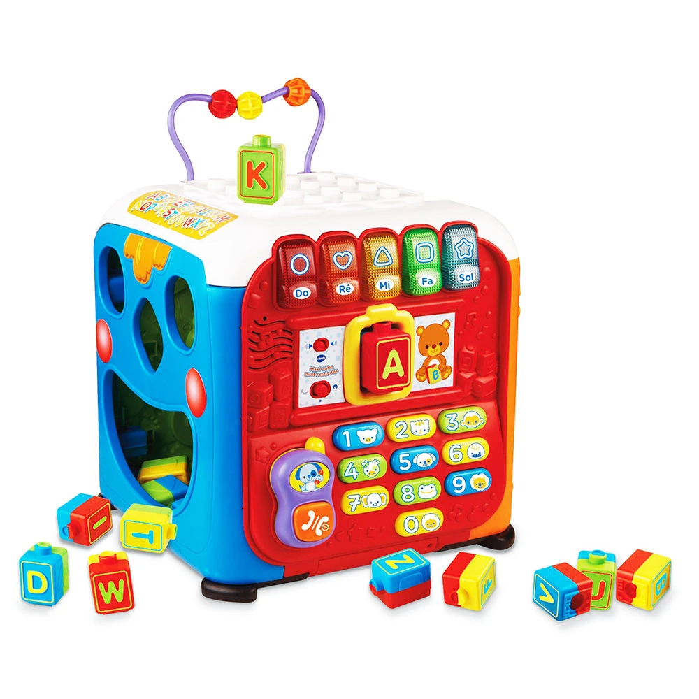 VTECH BABY Jouet éducatif Bébé Maxi Cube Multi-activités 1 VTECH BABY Jouet éducatif Bébé Maxi Cube Multi-activités
