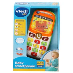 VTECH BABY Baby Smartphone Bilingue -Célèbre Jouets Magasin 138145 Baby smartphone bilingue boite