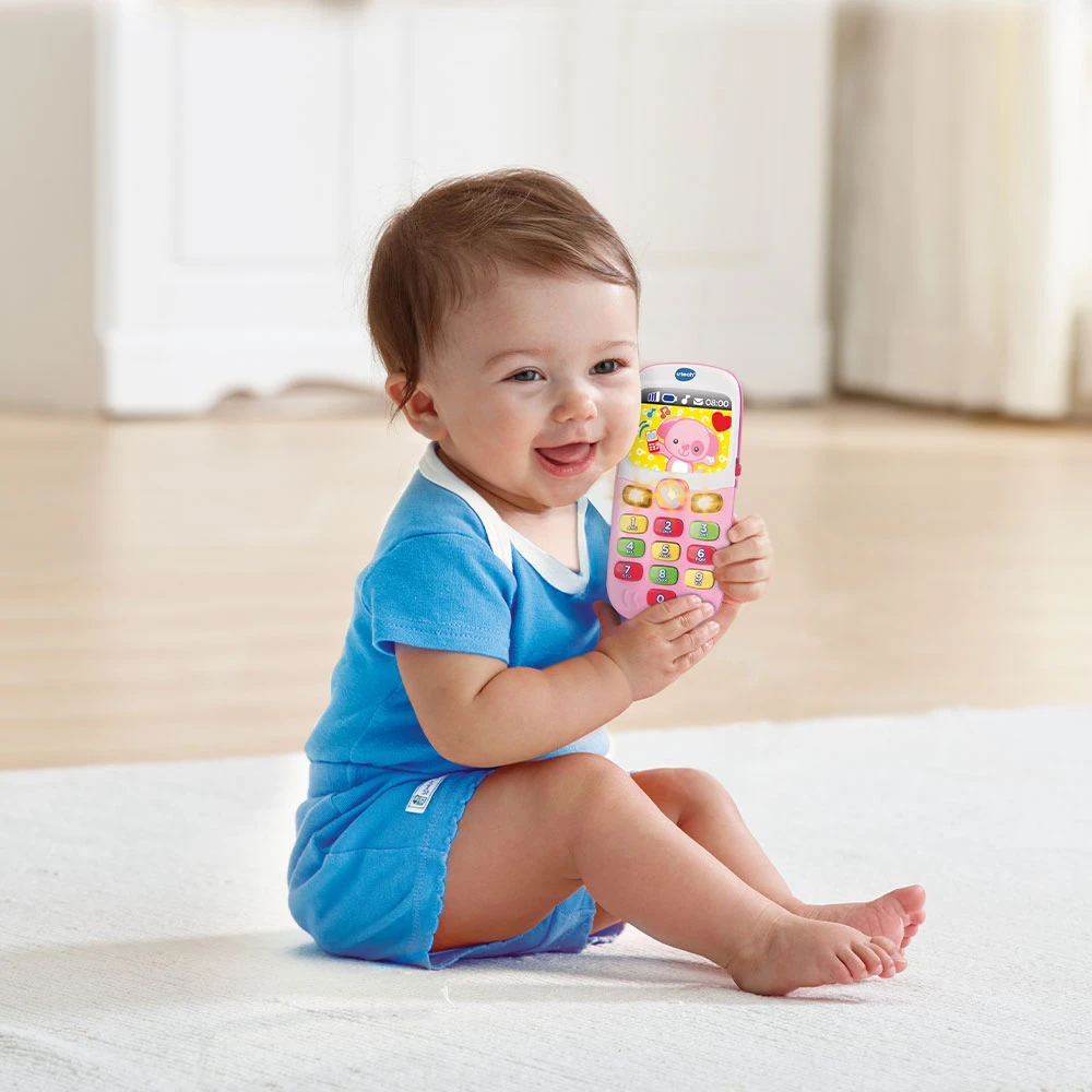 VTECH BABY Baby Smartphone Bilingue Rose 3 VTECH BABY Baby Smartphone Bilingue Rose – Image 3