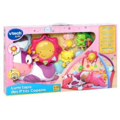 VTECH BABY Lumi Tapis Des P'tits Copains Rose - Tapis D'éveil -Célèbre Jouets Magasin 146455 Lumi tapis des Ptits copains rose boite