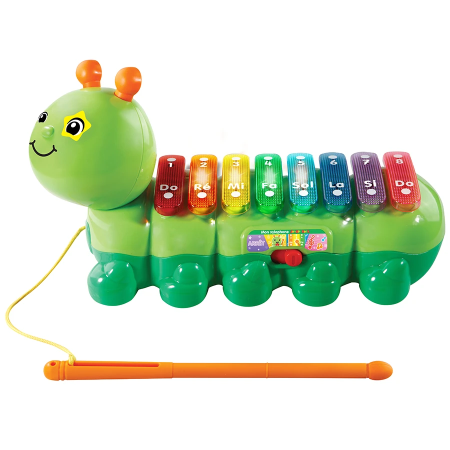 VTECH BABY Xylophone Enfant Chenille - Jungle Rock - VTech 1 VTECH BABY Xylophone Enfant Chenille - Jungle Rock - VTech