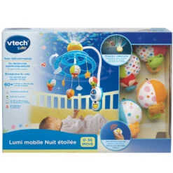 VTECH BABY Lumi Mobile Nuit Etoilée - Mobile Bébé -Célèbre Jouets Magasin 181005 Lumi mobile Nuit C3A9toilC3A9e boite
