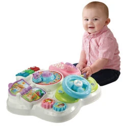 VTECH BABY Ma Table D'activités Bilingue (rose) -Célèbre Jouets Magasin 181565 ma table dactivites bilingue rose 1 1