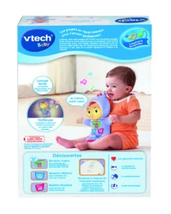 VTECH BABY Louison, Mon Lumi Poupon - Compagnon Musical 7 VTECH BABY Louison, Mon Lumi Poupon - Compagnon Musical -Célèbre Jouets Magasin 18610520back