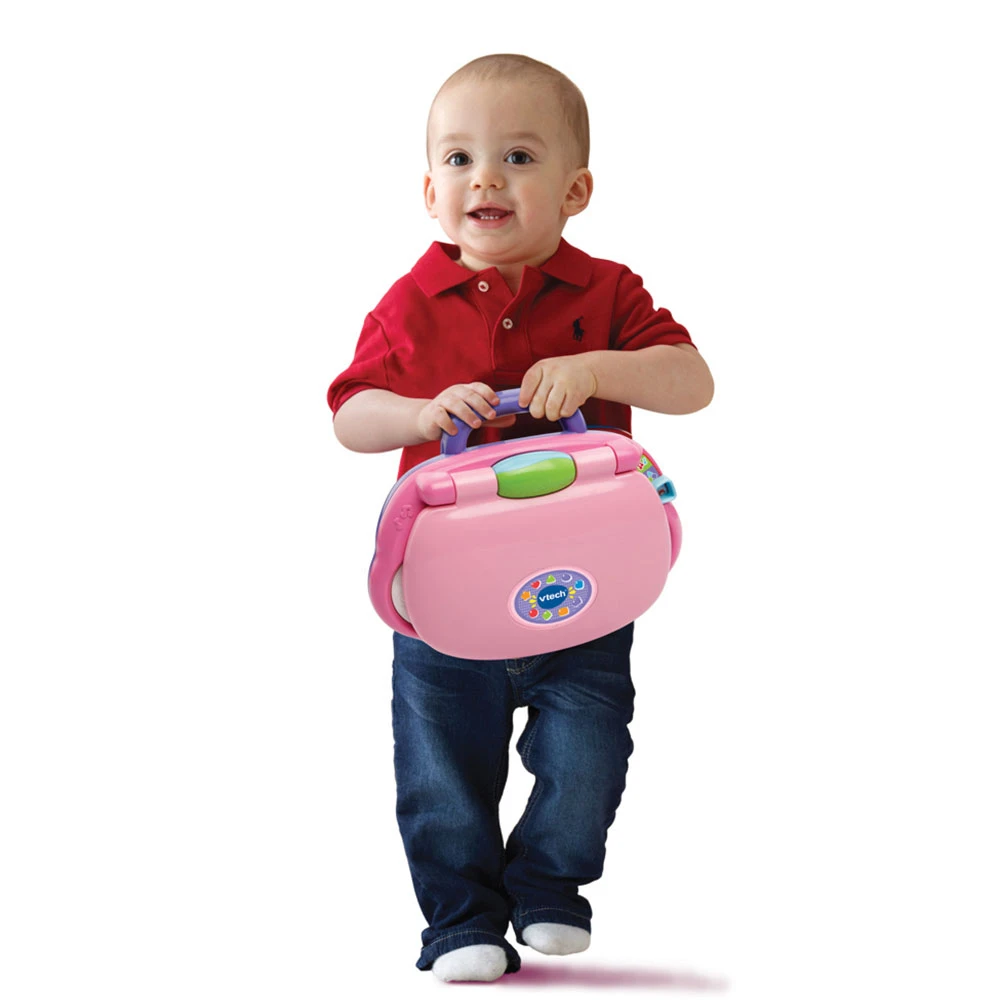 VTECH BABY Lumi Ordi Des Tout-petits Rose 3 VTECH BABY Lumi Ordi Des Tout-petits Rose – Image 3