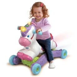 VTECH BABY Licorne à Bascule Cléo - Porteur Bébé 6 VTECH BABY Licorne à Bascule Cléo - Porteur Bébé -Célèbre Jouets Magasin 192305 licorne basculo enfant2