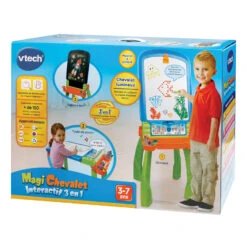 VTech Magi Chevalet Interactif 3 En 1 -Célèbre Jouets Magasin 193505 Magi chevalet interactif 3 en 1 boite 4