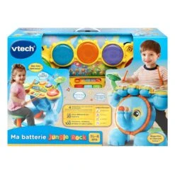 VTECH BABY Jungle Rock - Batterie éléphant 8 VTECH BABY Jungle Rock - Batterie éléphant -Célèbre Jouets Magasin 196705 Ma batterie C3A9lC3A9phant jungle rock 1 2