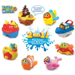 Jouet Animaux Aquatiques - Tut Tut Animo - VTech 21 Jouet Animaux Aquatiques - Tut Tut Animo - VTech -Célèbre Jouets Magasin 245405 TTM new compo 5