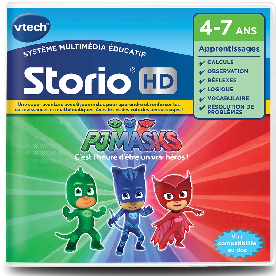 Pyjamasques - Cartouche De Jeu Storio 1 Pyjamasques - Cartouche De Jeu Storio