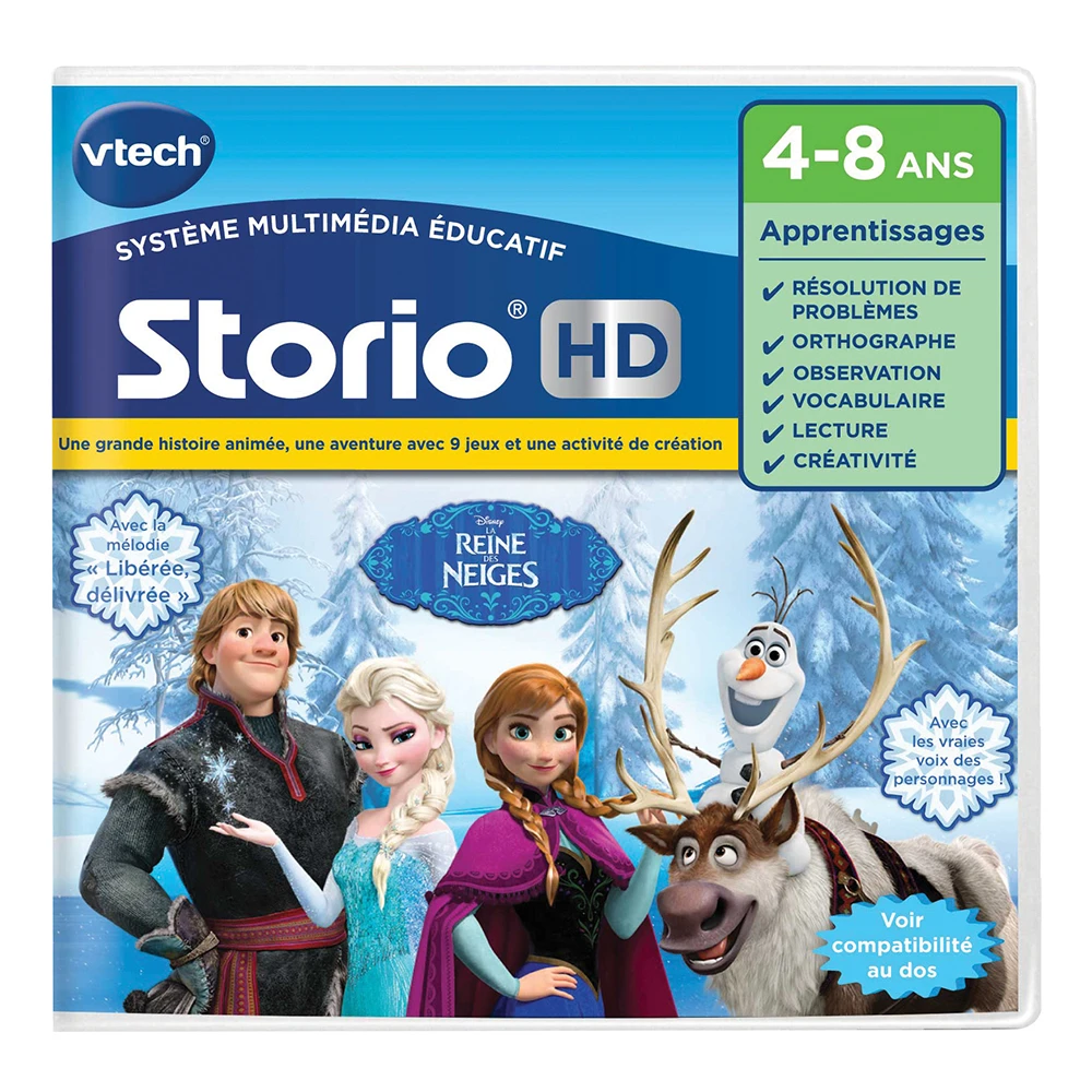 La Reine Des Neiges - Cartouche De Jeu Storio 1 La Reine Des Neiges - Cartouche De Jeu Storio