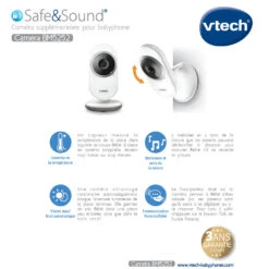 Caméra Supplémentaire Pour BM5252 - Babyphone Vidéo 5 Caméra Supplémentaire Pour BM5252 - Babyphone Vidéo -Célèbre Jouets Magasin 301941 CamC3A9ra supp pour BM5252 dos