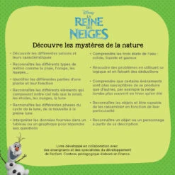 Livre Intéractif Reine Des Neiges - Livre Magibook - VTech -Célèbre Jouets Magasin 462105 livre rdn dos