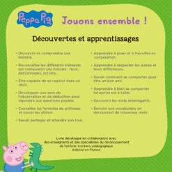Peppa Pig, Jouons Ensemble ! 5 Peppa Pig, Jouons Ensemble ! -Célèbre Jouets Magasin 480402 livre peppa pig dos