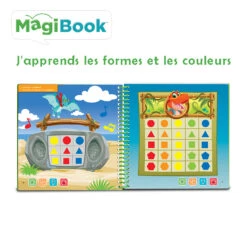 Livre Interactif Formes Et Couleurs - Livre Magibook - VTech -Célèbre Jouets Magasin 480505 livreMagibook formes couleurs