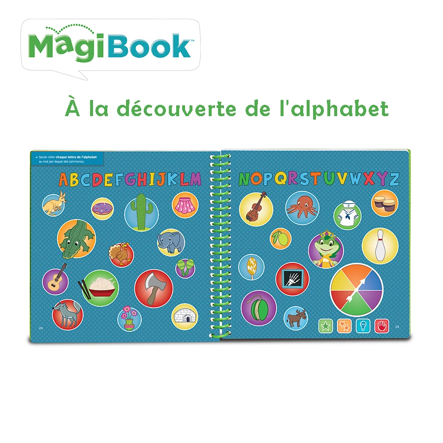 Livre éducatif Alphabet - Livre Magibook - VTech 3 Livre éducatif Alphabet - Livre Magibook - VTech – Image 3