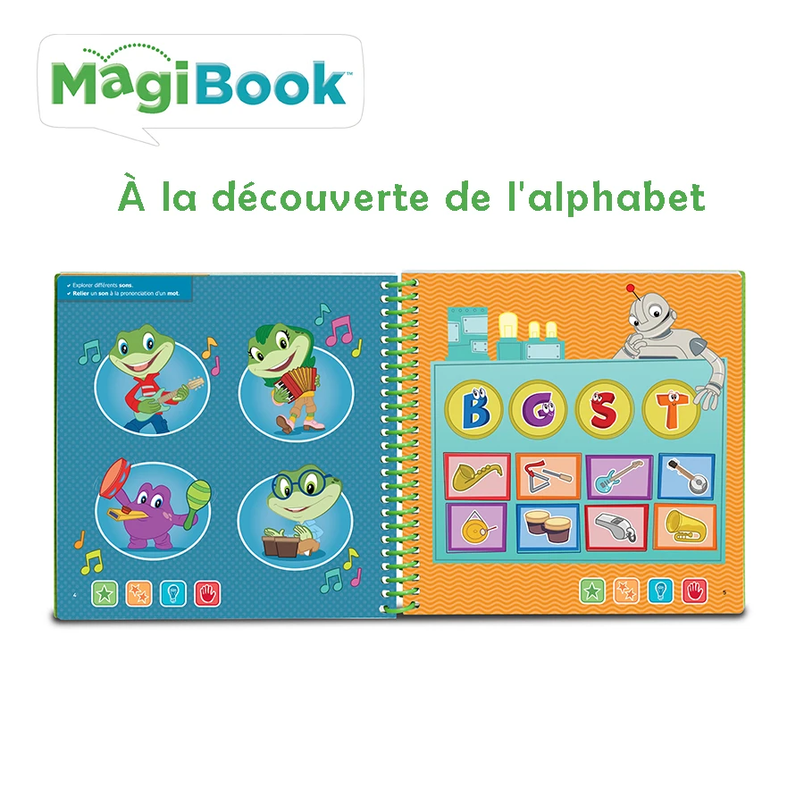 Livre éducatif Alphabet - Livre Magibook - VTech 2 Livre éducatif Alphabet - Livre Magibook - VTech – Image 2