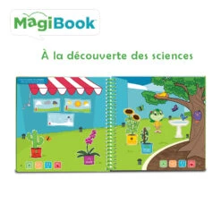 Livre Interactif à La Découverte Des Sciences - Livre Magibook - VTech -Célèbre Jouets Magasin 480905 livreMagibook decouverte sciences