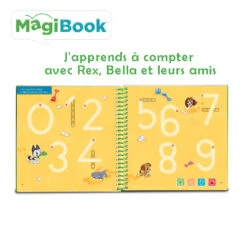 Livre Interactif Apprendre à Compter - Livre Magibook - VTech -Célèbre Jouets Magasin 481105 livreMagibook apprend compter