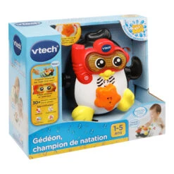 VTECH BABY Gédéon, Champion De Natation - Jouet Bain Bébé -Célèbre Jouets Magasin 501705 gedeon champion natation boite