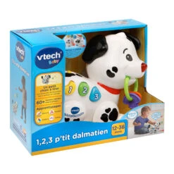 VTECH BABY 1, 2, 3 P'tit Dalmatien -Célèbre Jouets Magasin 502805 123 dalmatien boite