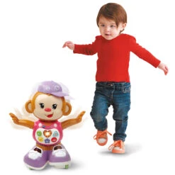 VTECH BABY Titi Ouistiti Rose - Petit Singe Interactif 6 VTECH BABY Titi Ouistiti Rose - Petit Singe Interactif -Célèbre Jouets Magasin 505955 Titi Ouistiti rose