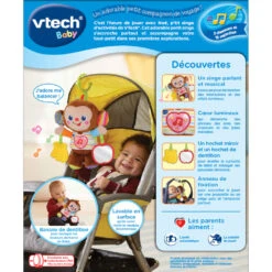 VTECH BABY Noé, P'tit Singe D'activités - Jouet D'éveil -Célèbre Jouets Magasin 513405 noe ptit singe activite boite