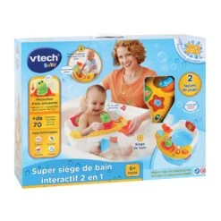 VTECH BABY Super Siège De Bain Interactif 2 En 1 9 VTECH BABY Super Siège De Bain Interactif 2 En 1 -Célèbre Jouets Magasin 515405 super siege bain 2