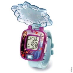 VTech Reine Des Neiges 2 - La Montre-jeu Interactive D'Elsa -Célèbre Jouets Magasin 518805 Reine des Neiges 2 La montre jeu interactive dElsa
