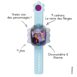 VTech Reine Des Neiges 2 - La Montre-jeu Interactive D'Elsa