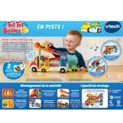 Super Camion Piste Zig-zag - Tut Tut Bolides -Célèbre Jouets Magasin 521105 Tut Tut Bolides Super camion piste zig zag dos