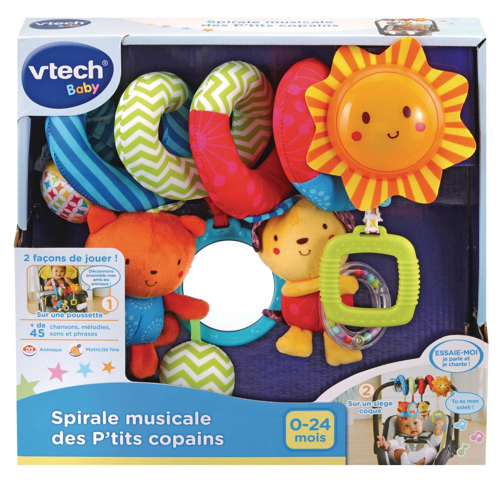 VTECH BABY Spirale Musicale Des P'tits Copains - Hochet 3 VTECH BABY Spirale Musicale Des P'tits Copains - Hochet – Image 3
