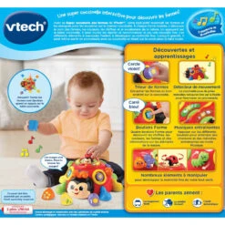 VTECH BABY Super Coccinelle Des Formes - Jouet Interactif -Célèbre Jouets Magasin 522305 super coccinelle formes dos