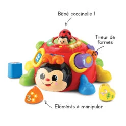 VTECH BABY Super Coccinelle Des Formes - Jouet Interactif