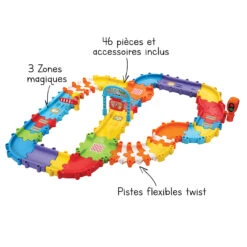 Circuit Multipiste Twist De Petites Voitures - Tut Tut Bolides