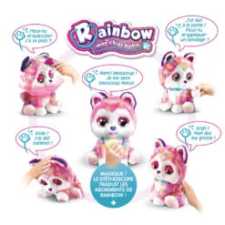 Rainbow, Mon Chiot Bobo -Célèbre Jouets Magasin 529705 Rainbow mon chiot bobo dos