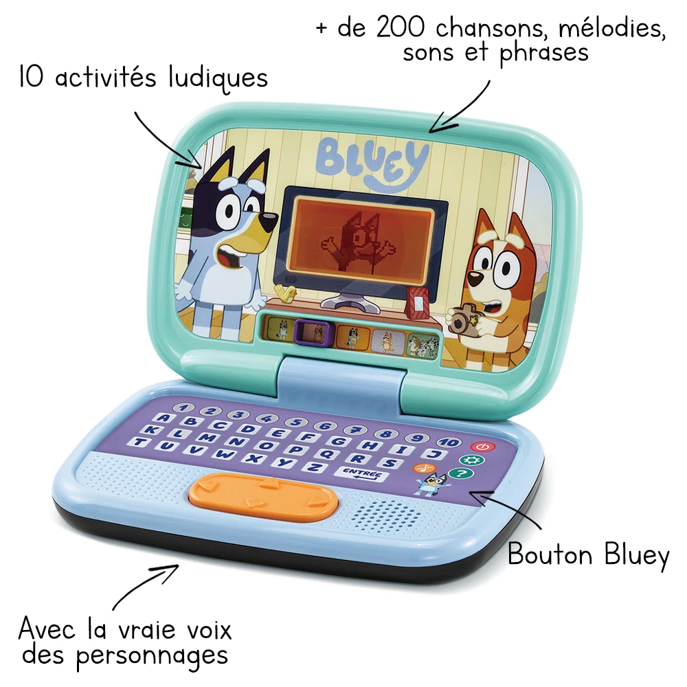 VTech Bluey - Mon Ordi Interactif 2 VTech Bluey - Mon Ordi Interactif – Image 2