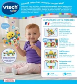 VTECH BABY Hochet Piou-piou éveil Des Sens 12 VTECH BABY Hochet Piou-piou éveil Des Sens -Célèbre Jouets Magasin 558705 dos boC3AEte