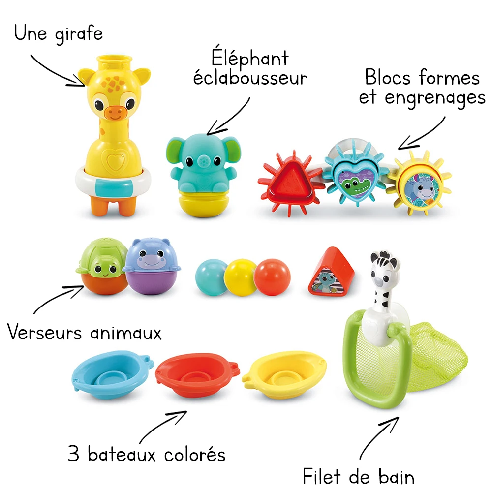 VTech Maxi-coffret De Bain Multiactivité 2 VTech Maxi-coffret De Bain Multiactivité – Image 2