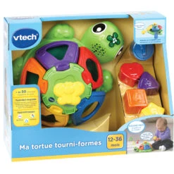 VTECH BABY Ma Tortue Tourni-formes - Tortue Interactive -Célèbre Jouets Magasin 602405 tortue tourni formes 2