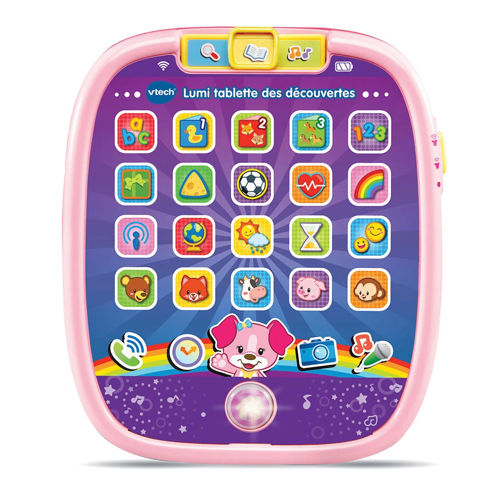 VTECH BABY Lumi Tablette Des Découvertes Rose - Tablette éducative 1 VTECH BABY Lumi Tablette Des Découvertes Rose - Tablette éducative
