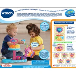 Mon Service à Thé Magique Pour Enfant - VTech -Célèbre Jouets Magasin 603205 mon service the magique dos boite