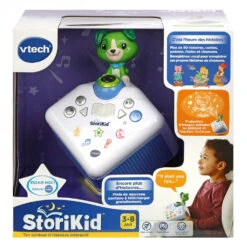 VTech StoriKid, Ma Boîte à Histoires Interactive - Vert -Célèbre Jouets Magasin 608005 StoriKid boite