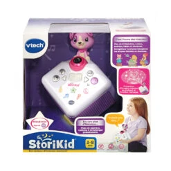 VTech StoriKid, Mon Conteur D'histoires Interactif - Rose -Célèbre Jouets Magasin 608065 StoriKid boite