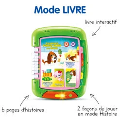 VTech Mon Imagi'tablette Interactive 12 VTech Mon Imagi'tablette Interactive -Célèbre Jouets Magasin 611205 Mon imagitablette interactive livre