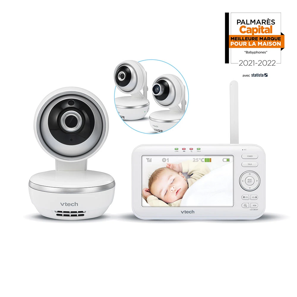 Babyphone Caméra Haute Définition - Ecoute-bébé Vidéo Avec écran 1 Babyphone Caméra Haute Définition - Ecoute-bébé Vidéo Avec écran