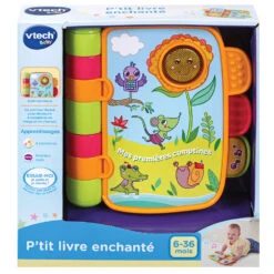 VTECH BABY P'tit Livre Enchanté - Mes Premières Comptines -Célèbre Jouets Magasin 80 138365 Ptit livre enchantC3A9 Mes premiC3A8res comptines box
